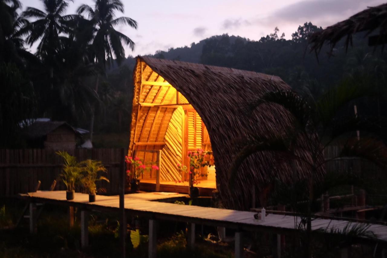 Palayan Paradise Huts San Vicente  Ngoại thất bức ảnh