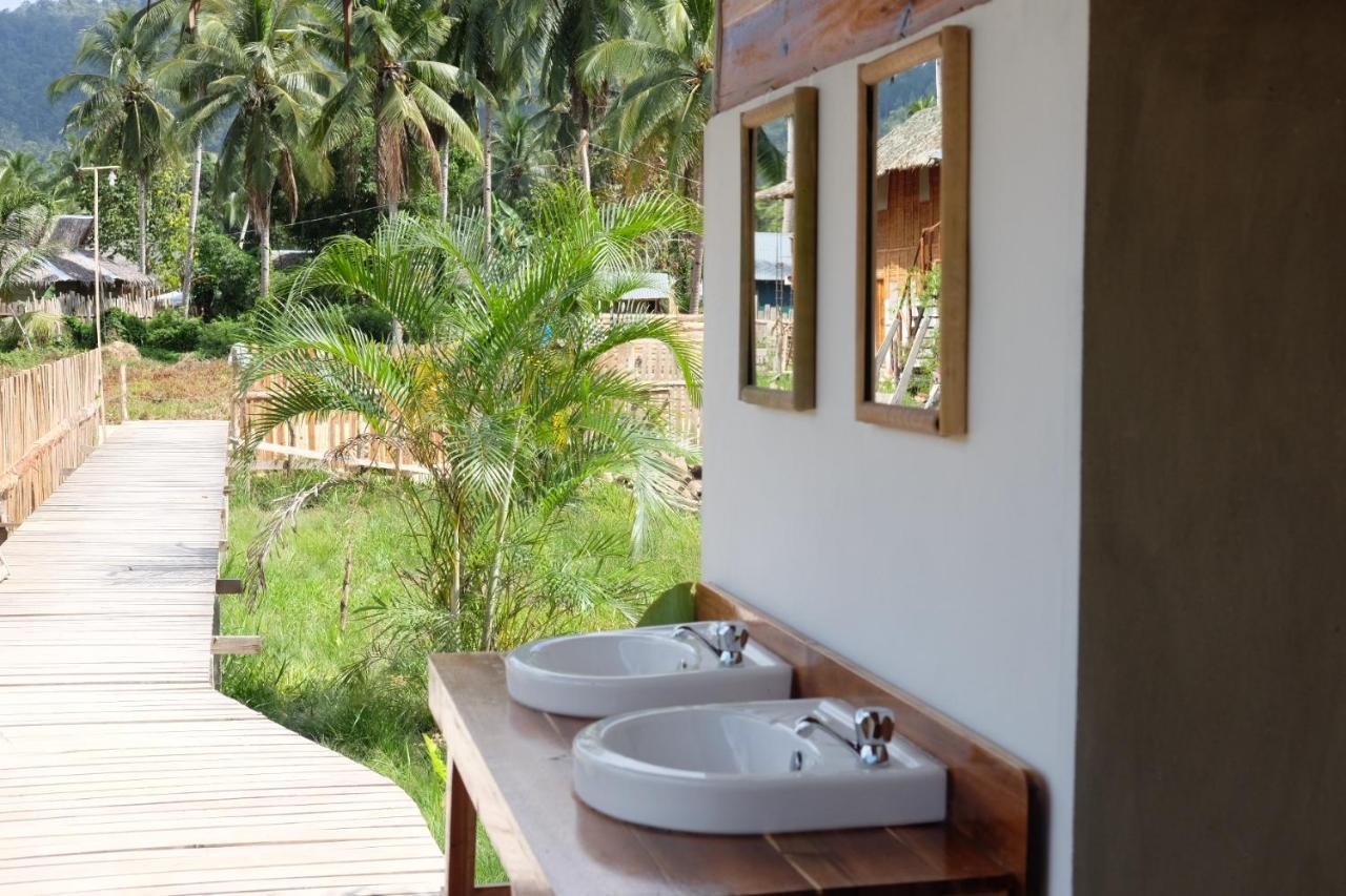 Palayan Paradise Huts San Vicente  Ngoại thất bức ảnh