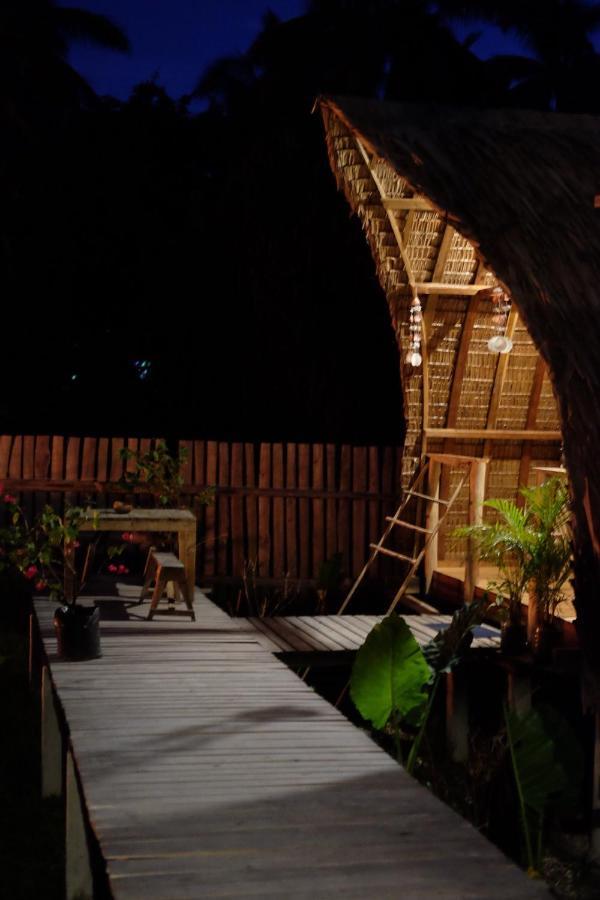Palayan Paradise Huts San Vicente  Ngoại thất bức ảnh