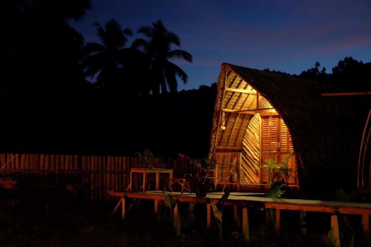 Palayan Paradise Huts San Vicente  Ngoại thất bức ảnh